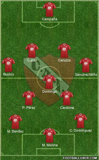 Independiente Formation 2019