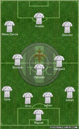 Toulouse Football Club Formation 2019