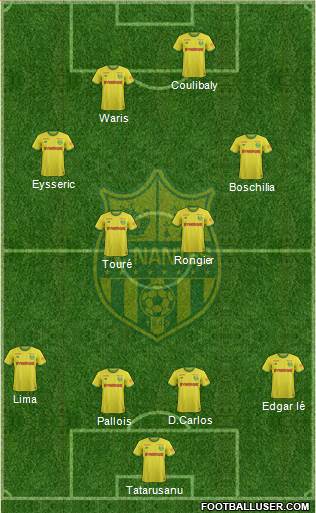 FC Nantes Formation 2019