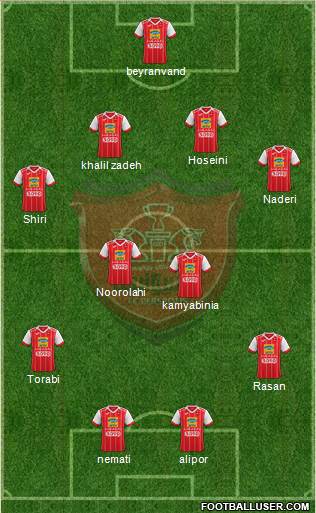 Persepolis Tehran Formation 2019