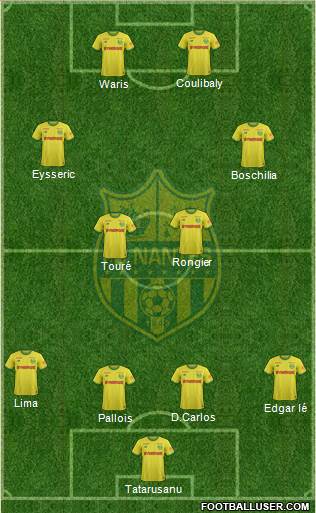 FC Nantes Formation 2019