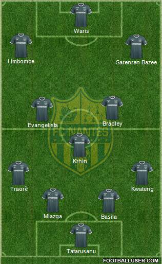 FC Nantes Formation 2019