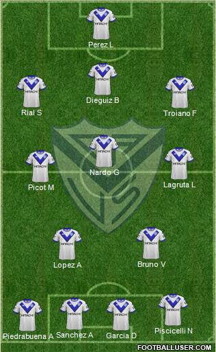 Vélez Sarsfield Formation 2019