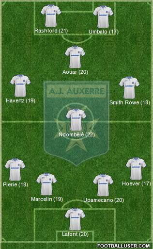 A.J. Auxerre Formation 2019