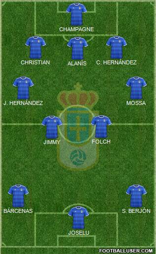 Real Oviedo S.A.D. Formation 2019