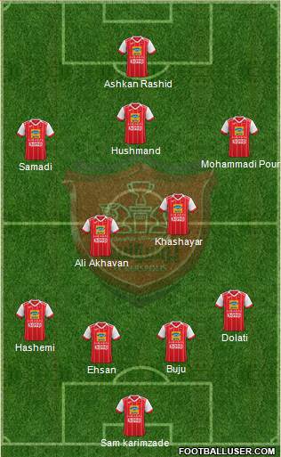 Persepolis Tehran Formation 2019