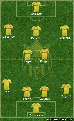 FC Nantes Formation 2019