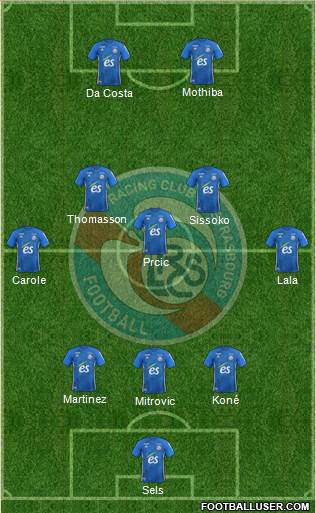 Racing Club de Strasbourg-Football Formation 2019