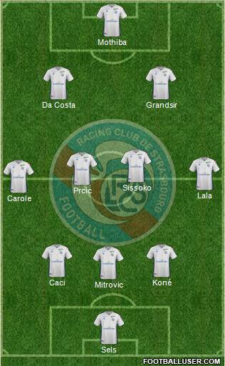 Racing Club de Strasbourg-Football Formation 2019