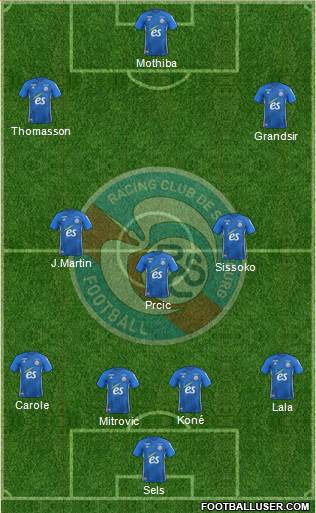 Racing Club de Strasbourg-Football Formation 2019