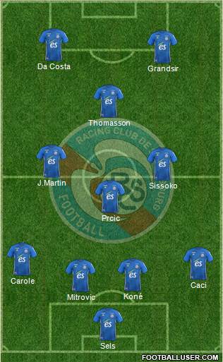 Racing Club de Strasbourg-Football Formation 2019