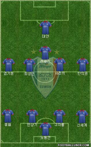 Suwon Samsung Blue Wings Formation 2019