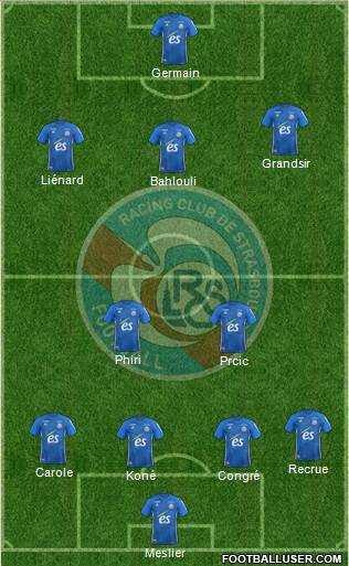 Racing Club de Strasbourg-Football Formation 2019