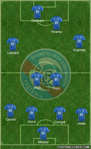 Racing Club de Strasbourg-Football Formation 2019