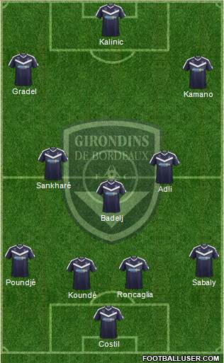 FC Girondins de Bordeaux Formation 2019