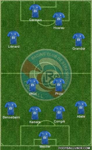 Racing Club de Strasbourg-Football Formation 2019