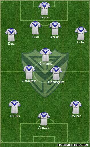 Vélez Sarsfield Formation 2019