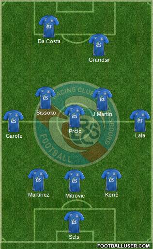 Racing Club de Strasbourg-Football Formation 2019