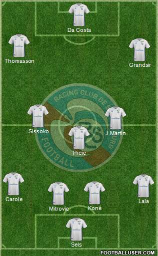 Racing Club de Strasbourg-Football Formation 2019