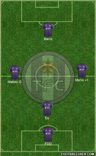 Toulouse Football Club Formation 2019