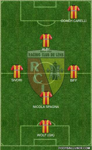 Racing Club de Lens Formation 2019