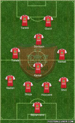 Persepolis Tehran Formation 2019