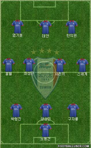 Suwon Samsung Blue Wings Formation 2019