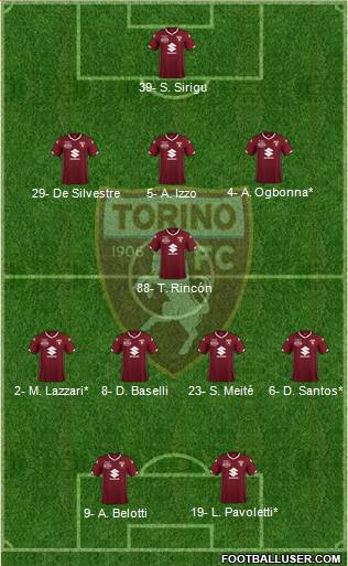 Torino Formation 2019