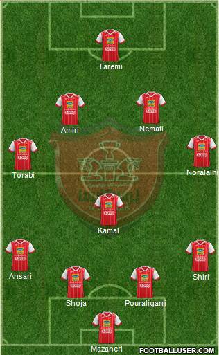 Persepolis Tehran Formation 2019