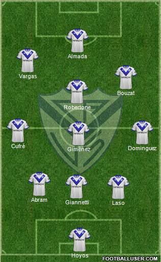 Vélez Sarsfield Formation 2019