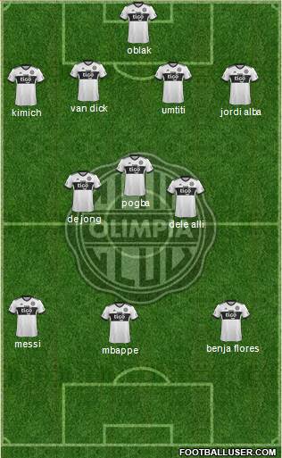 C Olimpia Formation 2019