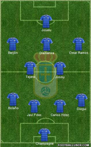 Real Oviedo S.A.D. Formation 2019