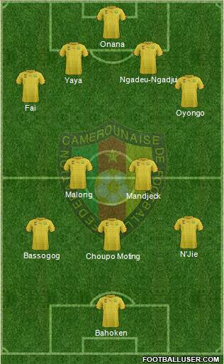 Cameroon Formation 2019