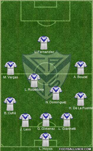 Vélez Sarsfield Formation 2019