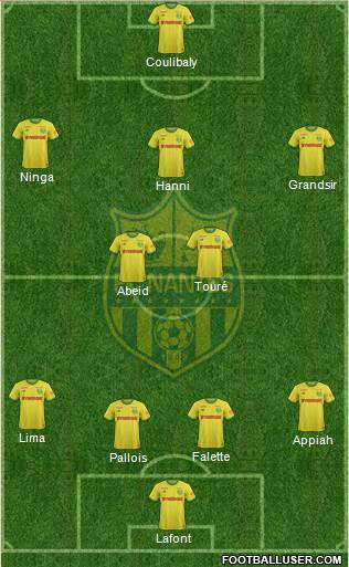 FC Nantes Formation 2019