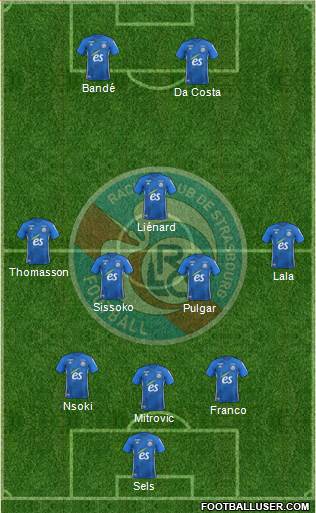 Racing Club de Strasbourg-Football Formation 2019