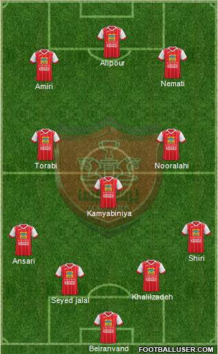 Persepolis Tehran Formation 2019