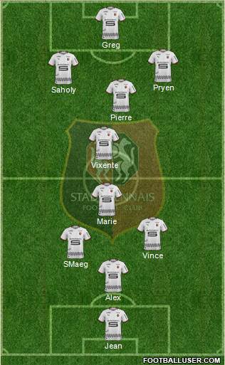 Stade Rennais Football Club Formation 2019