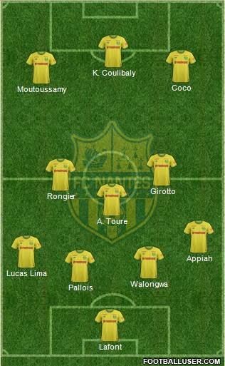 FC Nantes Formation 2019