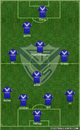 Vélez Sarsfield Formation 2019