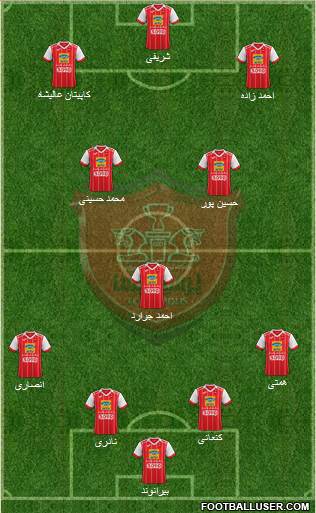 Persepolis Tehran Formation 2019