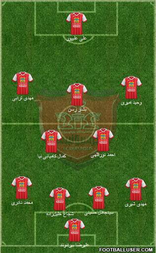 Persepolis Tehran Formation 2019