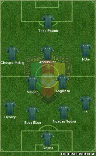 Cameroon Formation 2019