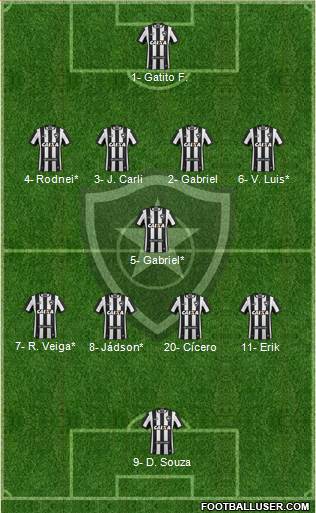 Botafogo FR Formation 2019