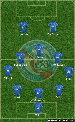 Racing Club de Strasbourg-Football Formation 2019