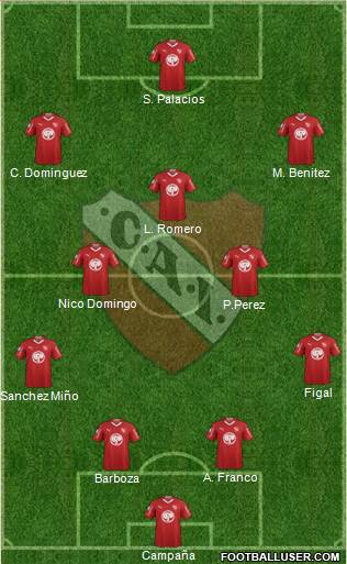 Independiente Formation 2019