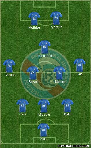 Racing Club de Strasbourg-Football Formation 2019