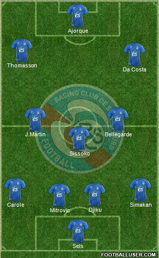 Racing Club de Strasbourg-Football Formation 2019