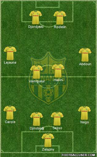 FC Nantes Formation 2019