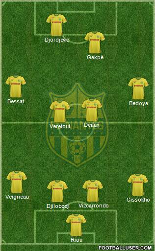 FC Nantes Formation 2019